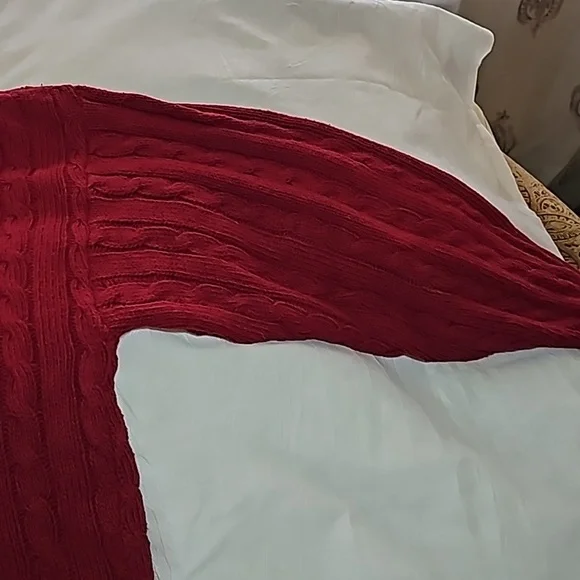 Vintage Red Sweater - Picture 7 of 14